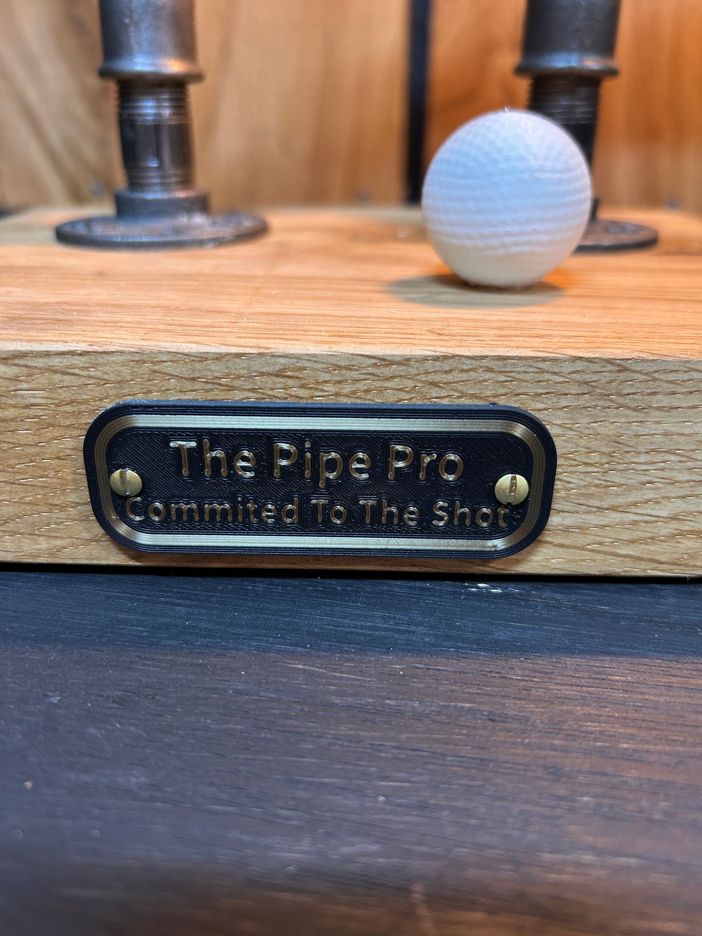 The Pipe Pro - Golf Industrial Pipe Man Lamp