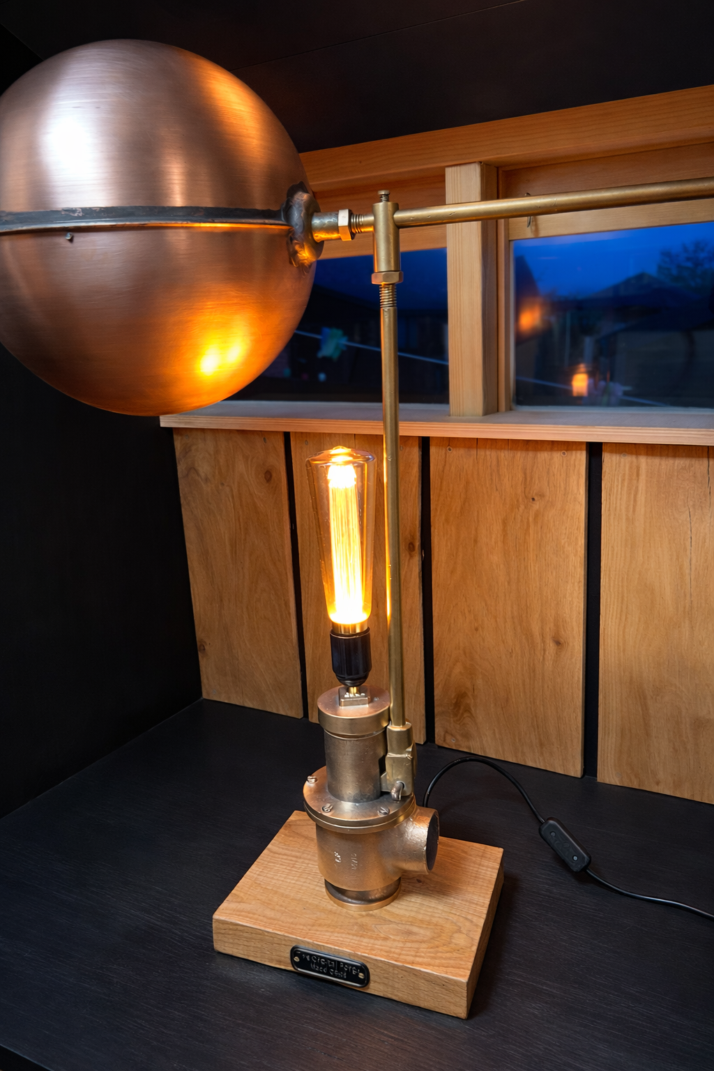 The Orbital Forge Lamp - Industrial Lamp