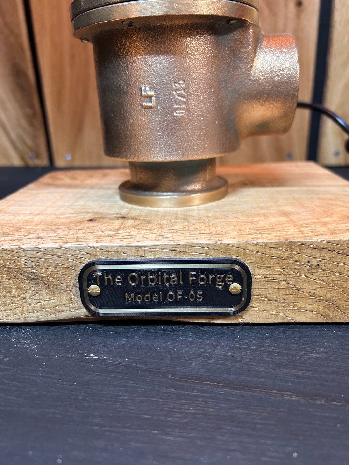 The Orbital Forge Lamp - Industrial Lamp