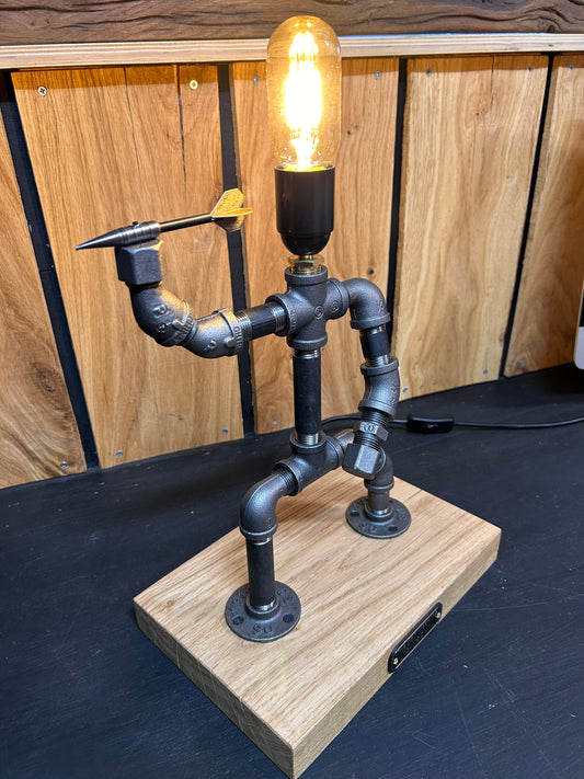 The 180 Machine - Darts  Steam Punk Lamp