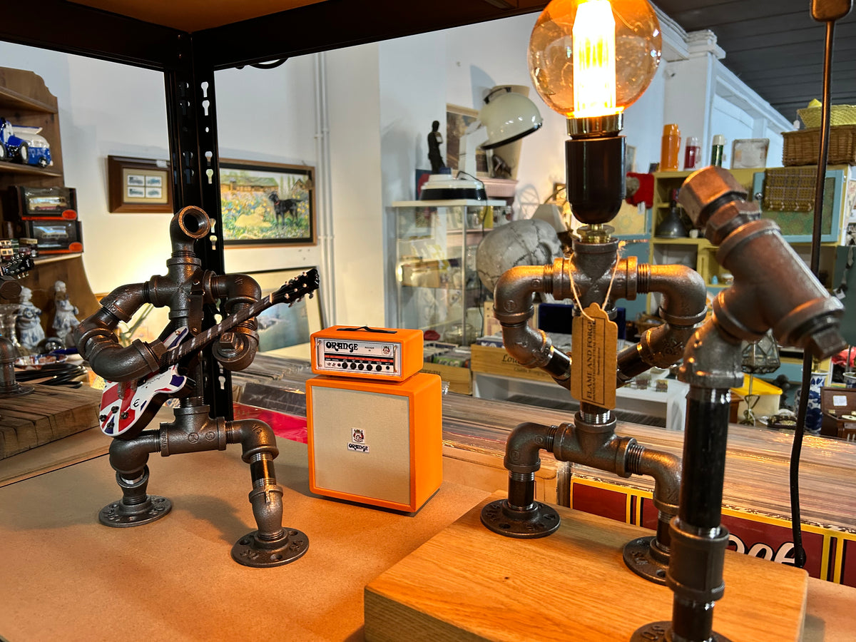Oasis Pipe Man Band Lamp - Steampunk Lamp